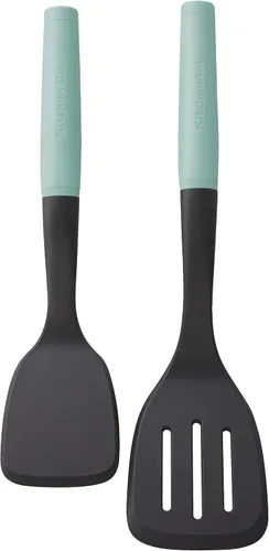 Miniatura 7 de KitchenAid Juego de espátulas universal, 2 piezas, Aqua Sky