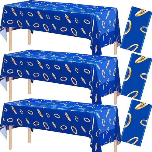 Miniatura 14 de 3 manteles de plástico desechables de 54 x 108 pulgadas, estampado de leopardo rojo y negro con labios rojos, manteles impermeables para cumpleaños