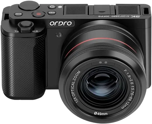 Miniatura 2 de ORDRO Cámaras digitales G730 4K para fotografía Cámara de vlogging de 56MP para YouTube Cámara de video con zoom óptico 12X de enfoque