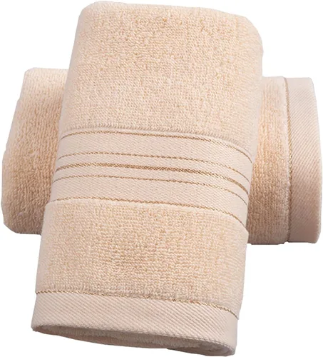 Paquete de 2 toallas de mano para baño, 100% algodón, decorativas, suaves y altamente absorbentes, para cara, spa, gimnasio, cocina, hotel, 13 x 30