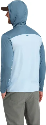 Miniatura 6 de Simms Bugstopper Solarflex 50+ UPF Camisa de pesca de manga larga con capucha y protector de insectos para hombre