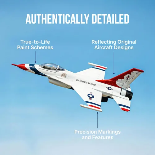 Miniatura 6 de Vehículo F-16 Thunderbird de Daron Worldwide Trading