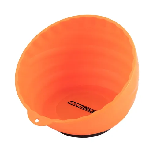Miniatura 9 de OEMTOOLS 25114 Taza magnética para tuercas, cuencos magnéticos para sujetar tuercas y tornillos, diámetro de taza de 6 pulgadas, imán recubierto que