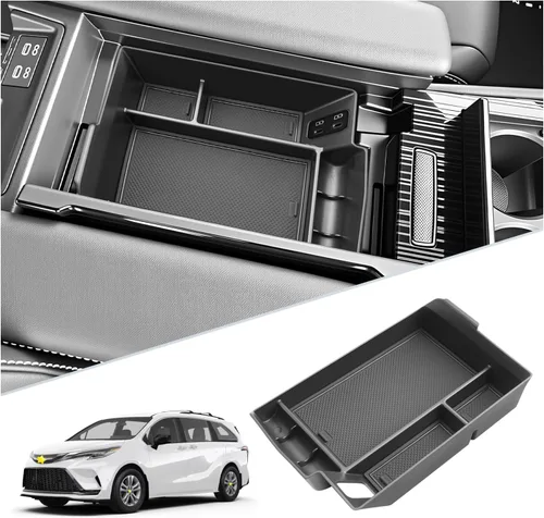Miniatura 24 de SKTU 2 unidades para 2024-2026 Lincoln Nautilus Organizador de consola central para 2024-2026 Lincoln Nautilus (Premiere/Reserve/Black Label)