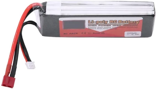 Miniatura 11 de HERCHR Batería LiPo RC LiPo, batería LiPo 3S 11.1V 1300mAh 4500mAh 5500mAh LiPo Batería recargable LiPo Batería con enchufe T para camiones RC Car