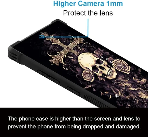 Miniatura 160 de CARLOCA Funda compatible con Samsung Galaxy S22 Ultra, diseño gráfico de Star Howling Wolfs Samsung Galaxy S22 Ultra, diseño gráfico, a prueba