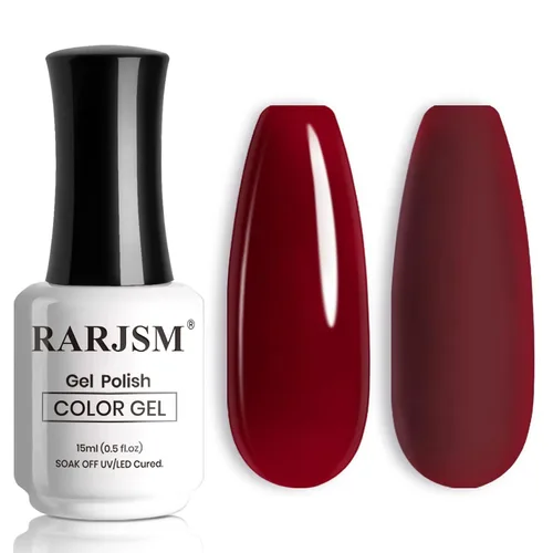 Miniatura 66 de RARJSM Esmalte de Uñas en Gel Nude Transparente Rosa Saludable Claro Esmalte de Uñas en Gel Nude Transparente Rosa Intenso Gelatinoso Barniz de Uñas