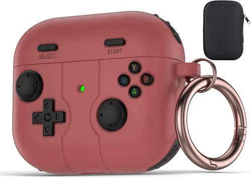 Miniatura 28 de Valkit Funda protectora resistente 2 en 1 para Airpods, a prueba de golpes, funda de Air Pod 2 para hombres y mujeres, con llavero para iPod Skin