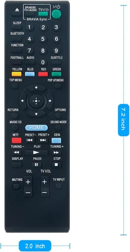 Miniatura 6 de RM-ADP089 Control remoto de repuesto aplicable para sistema de cine en casa Blu-ray Sony BDV-E4100 BDV-E6100 BDV-E3100 BDV-E2100 BDVE4100 BDVE6100