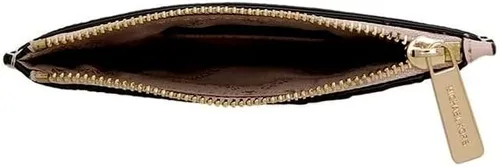 Miniatura 4 de Michael Kors Jet Set - Estuche para tarjetas con cremallera superior cartera para monedas color marrón Marrón Jet Set Travel