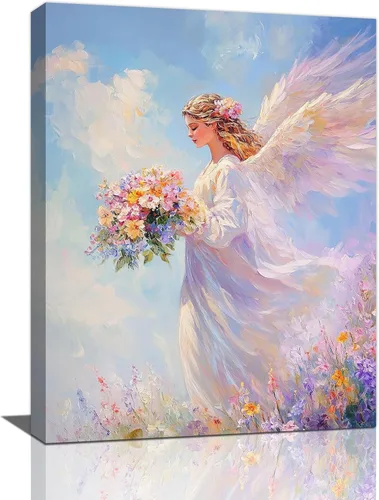 Miniatura 16 de Arte de pared con los 10 mandamientos, lienzo de los diez mandamientos, decoración de pared, pintura enmarcada inspiradora cristiana, obra de arte