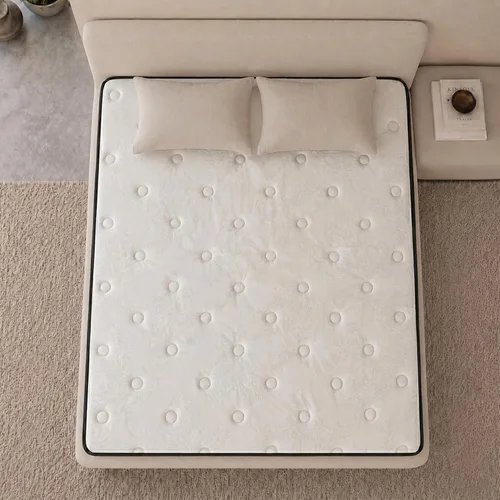 Miniatura 3 de Springfit Colchón híbrido King de 10 pulgadas tamaño King en una caja con bobina de bolsillo Helical para aliviar la presión, no necesita somier
