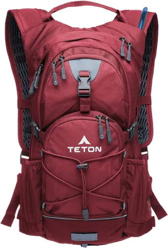 Miniatura 17 de Teton Oasis/Trailrunner Mochila de hidratación – Paquete de agua ligera con bolsa de 2L/3L para senderismo, correr, ciclismo, ciclismo – Tamaños