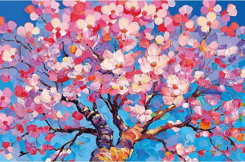 Miniatura 13 de Blueforest Rompecabezas de 500 piezas de flores de mariposa para adultos, rompecabezas grandes para personas mayores, rompecabezas de arte