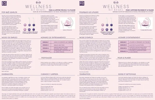 Miniatura 16 de Blush Wellness - Kit de entrenamiento progresivo de Kegel de 6.25 pulgadas, aprieta el músculo vaginal, 9 combinaciones de peso, bolas de huevo