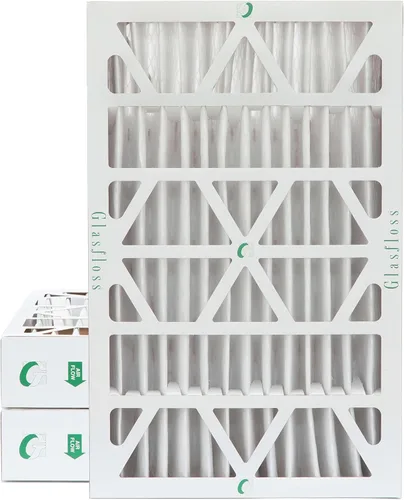 Miniatura 19 de Glasfloss Filtros de aire plisados MERV 10 (FPR 5-6) de 15 x 20 x 1 pulgadas, caja de 6. tamaño real: 14-1/2 x 19-1/2 x 7/8