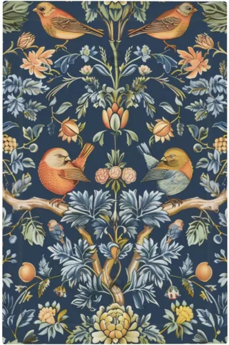 Miniatura 112 de Cubiertas de Salida Triple Basculante con Hojas de Plantas de Eucalipto Azul en Acuarela Floral, Placa Frontal Decorativa de 3 Posiciones, Cubierta