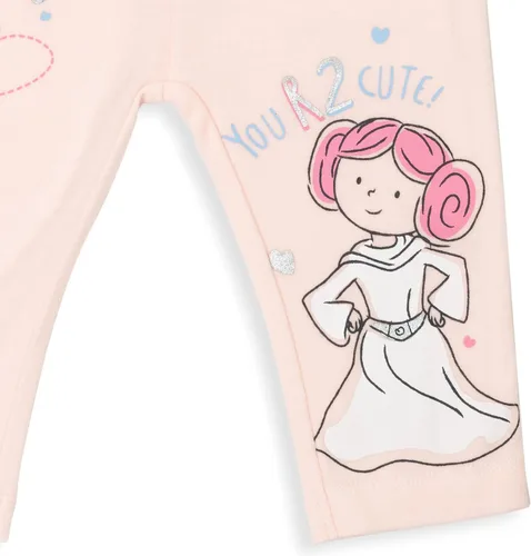 Miniatura 4 de STAR WARS Princess Leia R2-D2 Baby Girls 2 Pack Pants Newborn to Infant