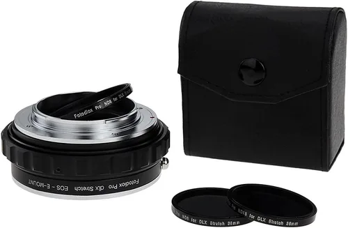 Miniatura 2 de Fotodiox Adaptador de montaje de lente extensible DLX compatible con lentes Canon EOS EF y EF-S a cámaras Sony E-mount