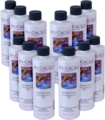 Miniatura 8 de SpaChoice Bañera de hidromasaje transparente de 1 pinta de hidromasaje, clarificador de spa, fabricada en Estados Unidos