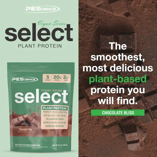 Miniatura 3 de Mezcla de polvo de proteína vegana PEScience Select