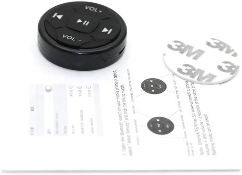Miniatura 5 de YuYue Electronic Botón inalámbrico Bluetooth de botón multimedia para selfie, control remoto de música, inicio de Siri para iPhone. Se aplica al