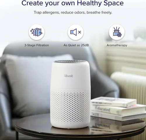 Miniatura 6 de LEVOIT Purificadores de aire para alergias en el hogar y un mejor sueño (Core 300 / Core300-P + Core Mini)