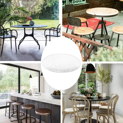 Miniatura 8 de Greenjin Cojín de asiento de espuma viscoelástica desmontable de 13 pulgadas, cojín redondo para silla antideslizante, almohadilla para taburete