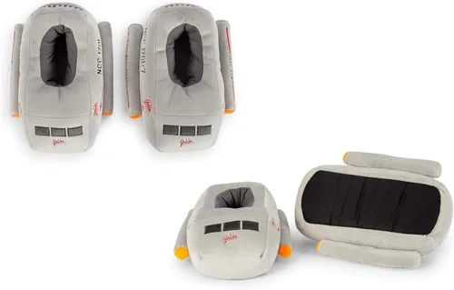 Miniatura 2 de Star Trek The Original Series Galileo Shuttlecraft Zapatillas 3D para adultos Zapatilla de casa de felpa suave con suela antideslizante Calzado