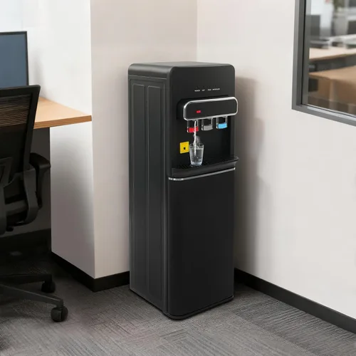 Miniatura 8 de Dispensador de agua de carga inferior, dispensador de agua caliente, fría y a temperatura ambiente para botellas de 5 galones, fácil carga