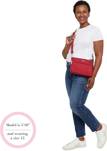 Miniatura 8 de Baggallini womens Securtex Anti-theft Memento Crossbody Bag
