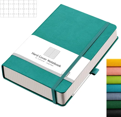 Miniatura 24 de AHGXG Cuaderno de papel cuadriculado - Cuaderno de papel de cuadrícula tamaño A4 grande 8.5''×11'', 320 páginas de diario grueso, papel cuadriculado