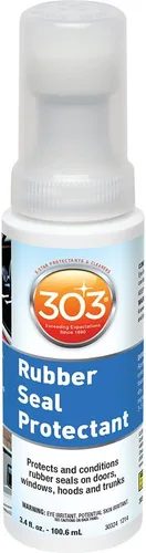 303 Products Protector de Sellos de Goma – Protege y Acondiciona los Sellos en Puertas, Ventanas, Capós, Maleteros – Rejuvenece el Color y la
