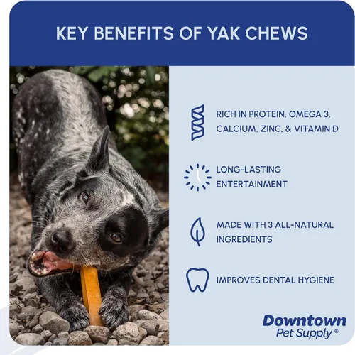 Miniatura 2 de Yak perro Masticar, 100% Natural del Himalaya Dental para perros para pequeño, mediano y grande Perros: Mixed Packs, gran variedad de tamaños, por