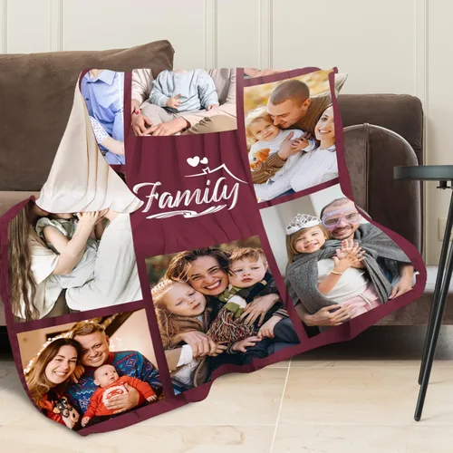 Miniatura 47 de Manta personalizada con foto/texto, manta con imagen personalizada, regalos de amor, regalos personalizados para parejas para novio, novia, esposa