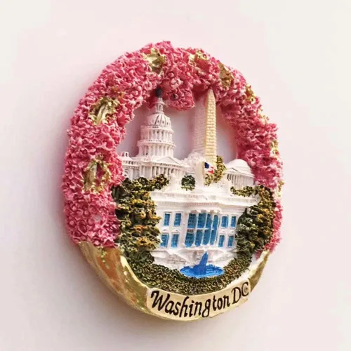Miniatura 3 de Washington D.C. USA America Magnet 3D Resina imán de nevera recuerdo viaje ciudad colección