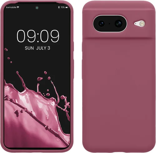 Miniatura 52 de kwmobile Funda compatible con Google Pixel 7 - Funda de silicona TPU con acabado suave - Piedra antigua