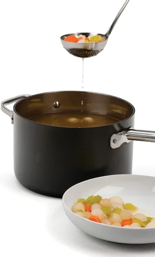 Miniatura 3 de RSVP International Endurance Kitchen Collection - Herramientas coladoras perforadas, cucharón, acero inoxidable 18/8