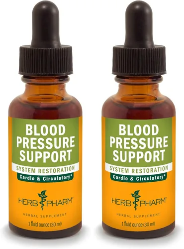 Miniatura 9 de Herb Pharm Fórmula líquida de apoyo para la presión arterial para los sistemas cardiovascular y circulatorio, 1 onza