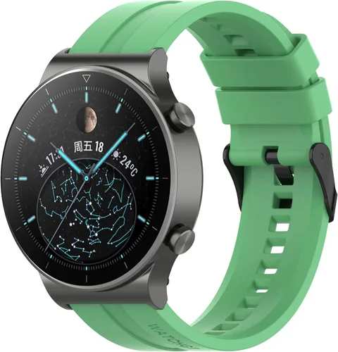 Miniatura 22 de FitTurn Band Compatible with Huawei Watch 5 4 Pro/GT 6 5 4 3 2 Pro/GT 2e/GT 6 5 4 46mm/GT2 46mm/GT Active/ Replacement Straps Silicone Bands