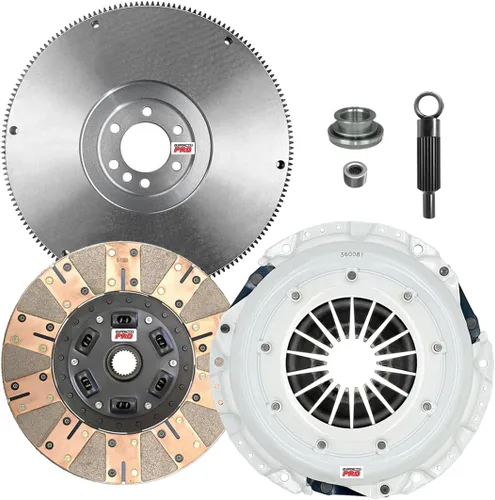 PRO Performance Stage 3 Kit de embrague con volante compatible con Chevrolet Chevy Corvette C3 454ci 7.4L GM LS5 LS6 (CP04504DF-FW167976-ST3)