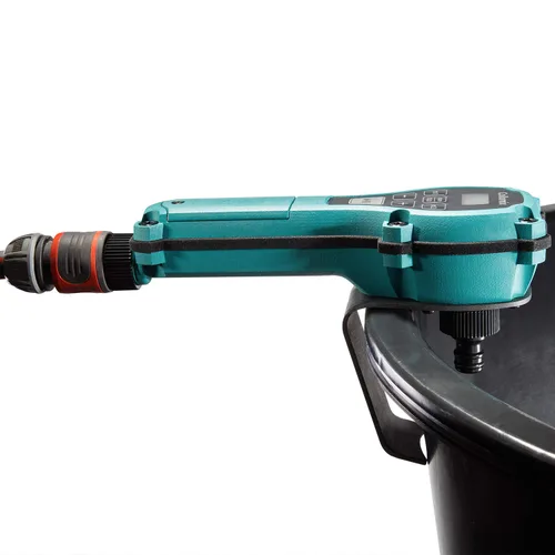 Miniatura 3 de COLLOMIX Dispositivo de dosificación de agua - Medidor de agua de precisión AQiX para mezcla de materiales con tope de flujo automático y conector