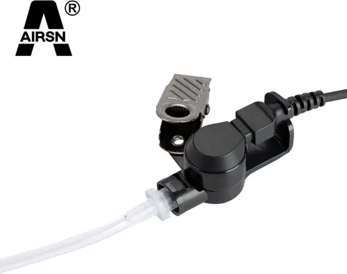 Miniatura 5 de Tubo de bobina acústica de repuesto para auriculares M0torola Kenwood de dos vías para radio Walkie Talkie (paquete de 2)