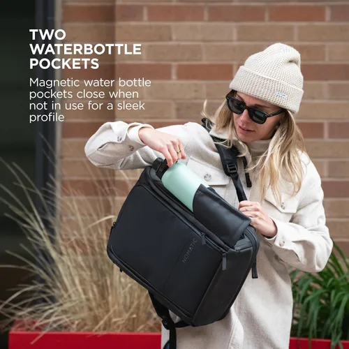 Miniatura 8 de NOMATIC Mochila - Mochila de mano y bolsa para portátil resistente al agua - Mochila de mano o de negocios para hombres y mujeres, Negro, Classic