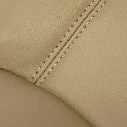 Miniatura 7 de ECOTRIC Funda de repuesto para parte inferior de asiento compatible con Ford F250 F350 F450 Lariat 1999 2000 de cuero artificial color marrón