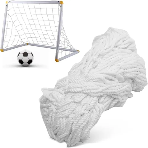 Miniatura 9 de Redes de fútbol de interior para patio trasero, red de fútbol para niños pequeños, red de rebote de repuesto para torneos deportivos, red