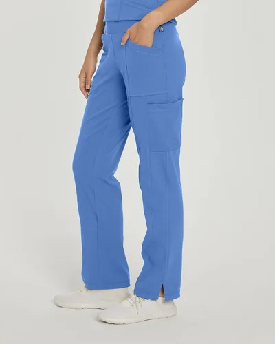 Miniatura 2 de Urbane Impulse 9207 - Pantalones de uniforme médico tipo cargo ajustados para mujer (4 unidades)