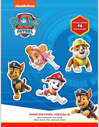 Miniatura 20 de Paw Patrol - Juego de 12 calcomanías de Paw Patrol para niños y adultos, calcomanías de vinilo para laptop, vaso, botella de agua, vehículos