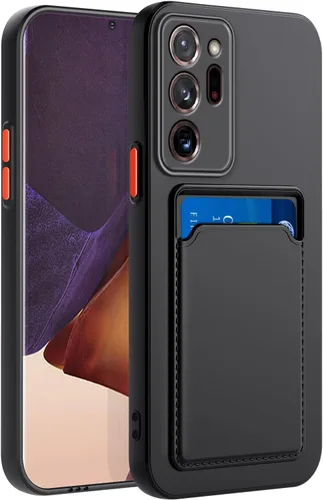 Miniatura 50 de Funda para Samsung Galaxy Note 10 con ranura para tarjeta de crédito TPU suave TPU silicona resistente a los arañazos delgada ranura para tarjeta