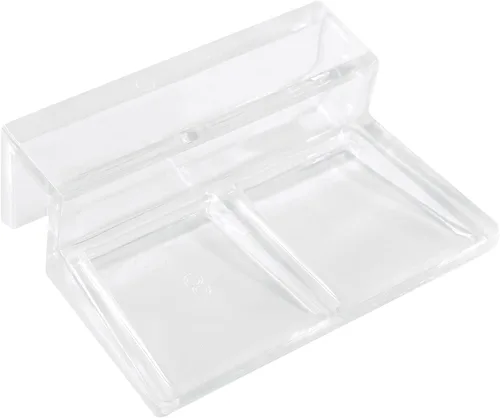 Miniatura 9 de Paquete de 24 clips de tapa de acuario para acuario, soporte de tapa de acuario acrílico transparente para pecera, soporte de vidrio de acuario
